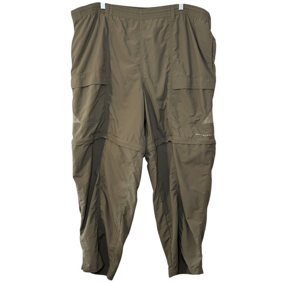 Columbia PFG Omni Shade Convertible Pants Mens waist  XXL inseam 30 - Picture 1 of 12